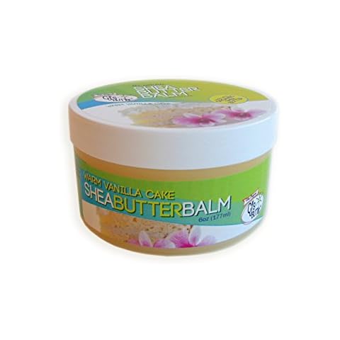 The Original CJ's BUTTer® All Natural Shea Butter Balm - Warm Vanilla Cake, 6 oz. Pot Cover