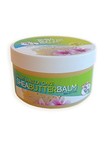 The Original CJ's BUTTer® All Natural Shea Butter Balm - Warm Vanilla Cake, 6 oz. Pot