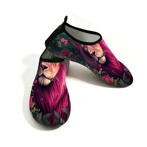 Zapatos deportivos acuáticos de secado rápido para hombre y mujer en color rosa