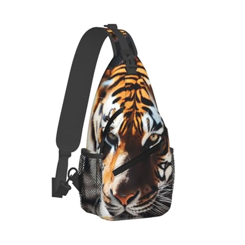 Bolso cruzado Tiger Wild Animal para hombre y mujer miniatura 2