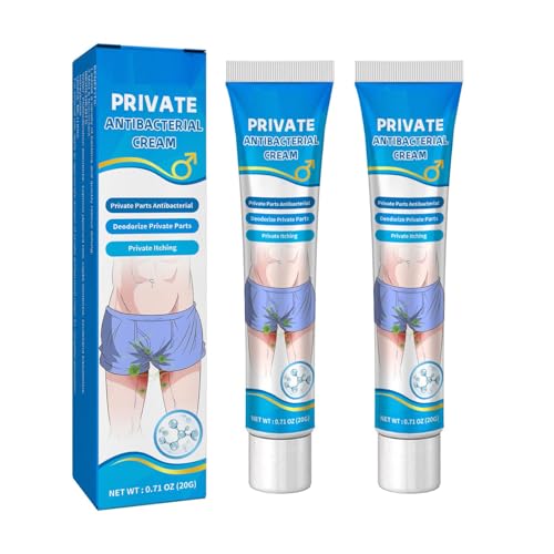 Crema para Aliviar la Picazón,para Picazón de Parte Privada para Hombre,Crema Corporal para la Piel, Para El Tratamiento De La Intimidad (2)