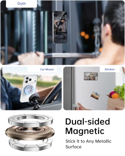 Image of SYNCWIRE Magnetic Phone Ring Holder, for MagSafe Phone Grip Stand Kickstand