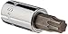 SK Hand Tool 45572 Torx Plus T50 Drive Bit Socket, 3/8-Inch, Chrome