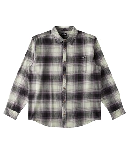 Billabong-Mens-Coastline-Long-Sleeve-Flannel-Shirt Billabong Mens Coastline Long Sleeve Flannel Shirt - Image 1