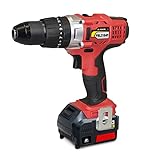 18 V a 4.0 Ah STAYER 1.1524 - Taladro percutor a batería 18V Li-Ion 4 Ah portabrocas 10 mm 1200 rpm con maletín, cargador y 2 baterías PBL 2184 PK L18