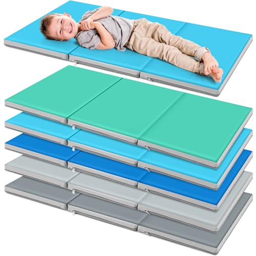 Image of Wesiti 5 Pcs Kids Nap Mats for Preschool Daycare Bulk, Fresh