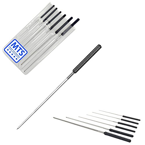 Surtido de 6 escariadores pentágono Beco Technic MTS para relojero