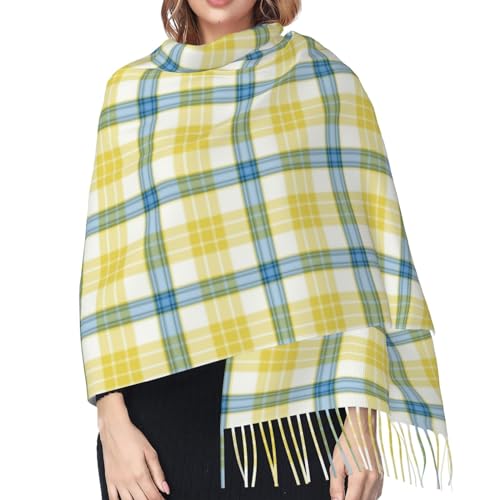 Old-Color-Abstract-With- Imitation Cashmere Tassel Scarf Winter Scarf Autumn Softest Classic Warm4