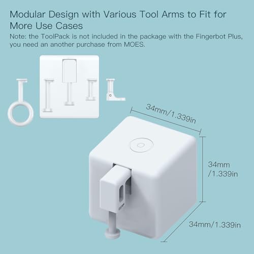 Poussoir intelligent tactile Bluetooth commande à distance Tuya sans câblage requis - 4