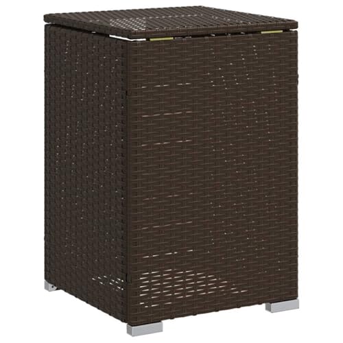 Mesa auxiliar de plástico resistente a la intemperie para terrazas pequeñas y balcones 8