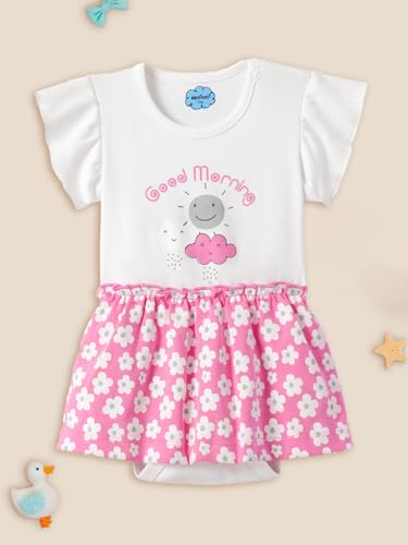Image of Nautinati Girls Casual Dress | 0-3 Years