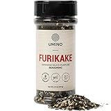 Umino Furikake | Multi-Purpose Japanese Rice Seasoning with Nori, Sesame & Sea Salt | USA Made, Additive & MSG Free Asian Rice Topping for Everyday Meals and Authentic Japanese Flavor | 4.5 oz