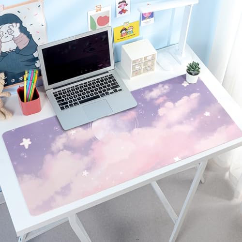 レザー調 デスクマット 大型マウスパッド 両面2色 防水キーボードマット オフィス用品 学習机 1400x700mm PC机 ゲーム 装飾 ノートパソコン用 家庭用 画像18 事務用 作業用