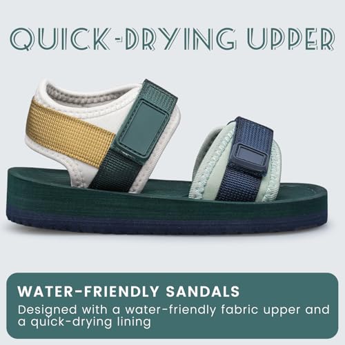 Image of BNV Toddler Little Kid Sandals Boys Girls Adjustable Strap Open-Toe Summer Outdoor Unisex Child Sport Beach Sandals(Toddler /Little Kid /Big Kid)