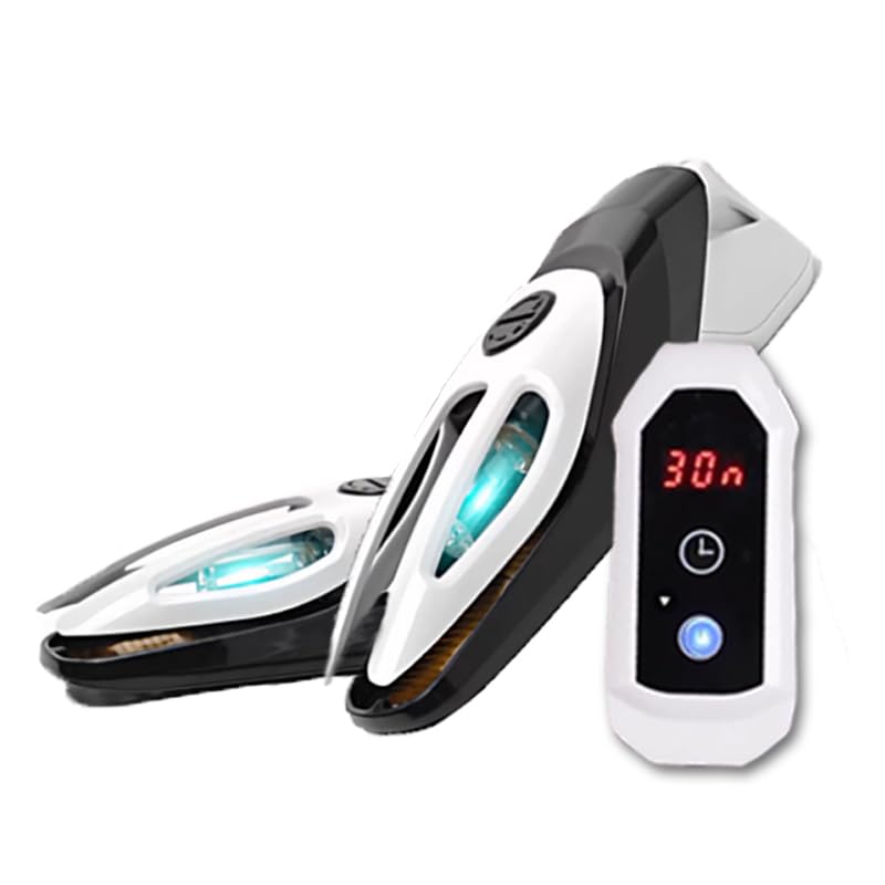 Secador de zapatos, desinfectante ultravioleta para zapatos, desodorante portátil inteligente para eliminar olores y gérmenes, solución multifuncional para el cuidado de los pies