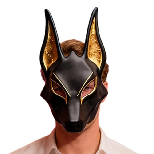 Masque de dieu égyptien avec bande réglable pour un maintien parfait sans glisser