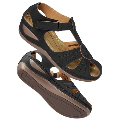 DUOYANGJIASHA Dressy Flat Sandals
