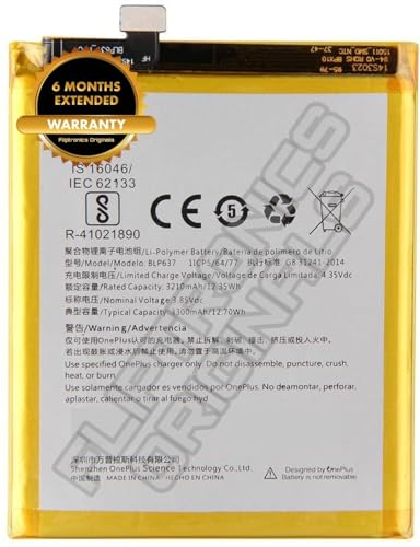 Image of BLP637 Battery for Oneplus 5, 5T A5000 A5010 Battery with 6 Month Warranty**** (U144)
