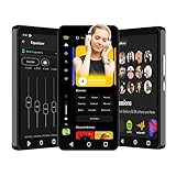 16GB MP3 Player with Bluetooth and WiFi，4' Full Touch Screen MP4 Player Lossless Music Player,Android 8.1 Streaming Music Player Built-in Spotify, Support Offline & Online Music, and APP Expansion