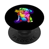 Photo Gallery pug dog pop art acquerello cane proprietario divertente colorato popsockets popgrip intercambiabile Photo Gallery pug dog pop art acquerello cane proprietario divertente colorato popsockets popgrip intercambiabile