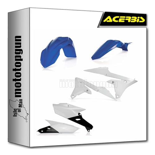 Cache carenage bleu compatible YZF 450 plastique moto de 2014 a 2017