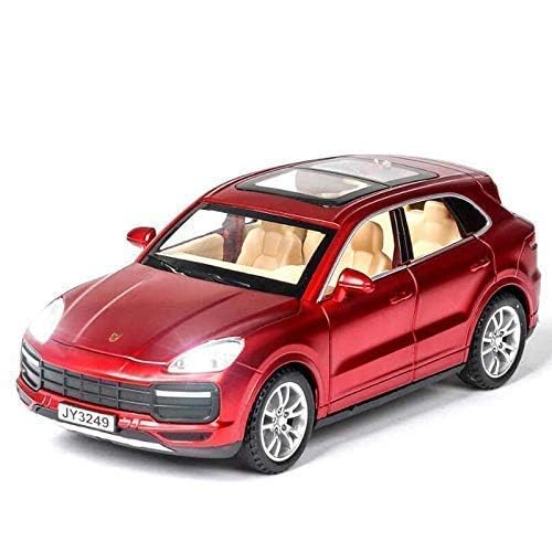 Image of Kids Toy car Playsets 1:32-Caye Diecast Metal Car Pull Back Metal Cars with 4 Openable Doors Light and Musical Sound (Multi)
