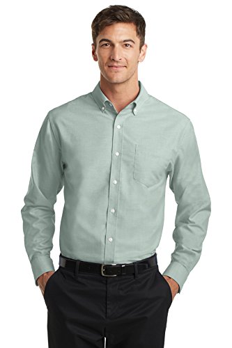 Port Authority Men's Long Sleeve SuperPro Oxford Button-Down Shirt