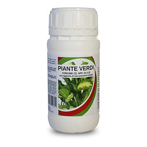 Concime Piante Verdi bioA.L.T. Concime biologico Liquido con Azoto Fosforo Potassio Fertilizzante Migliora la Crescita delle Piante Verdi sia per uso fogliare che per irrorazione 250ml