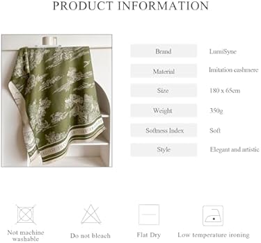 LumiSyne Dames winter kasjmier sjaal mode doeken klassieke pied-de-poule pashmina sjaals met kwasten/franjes warme zachte lange verdikte stola schouderdoek, zwart, Eén Maat
