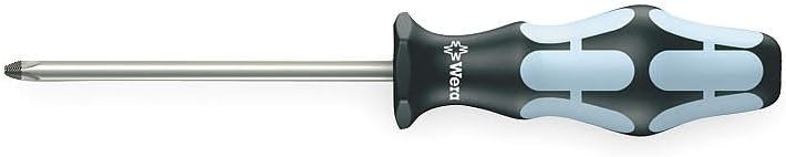 Chave de Fenda Phillips Wera Kraftform Stainless 3350 PH3 com Ponta Lasertip e Haste de 150 mm