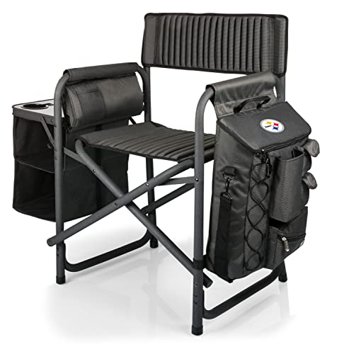 Image of Picnic TIME NFL Unisex-Adult NFL Fusion Camping Chair with Side Table and Soft Cooler, Beach Chair for Adults, Lawn Chair