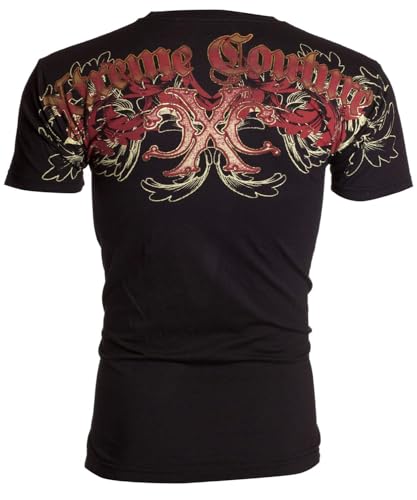 Xtreme Couture by Affliction Men's Short Sleeve T-Shirt Telephus3