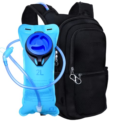 Image of Sojourner Hydration Pack, Hydration Backpack - Water Backpack with 2l Hydration Bladder, Festival Essential - Rave Hydration Pack Hydropack Hydro for Hiking, Running, Biking, Festival Gear