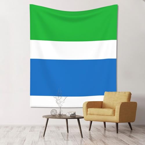 Tenture murale Sierra Leone SHuWeiD pour habiller un mur blanc de chambre