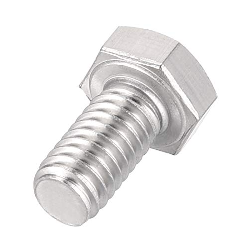 Image of uxcell 5 /16-18x5 /8 Hex Bolts 304 Stainless Steel Hexagon Screw Bolt 6pcs