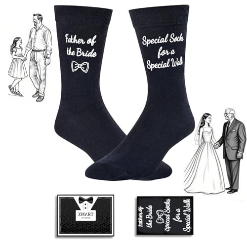 HAPPYPOP Wedding Socks Gifts - Bride, Bridesmaid, Mother of Groom & Bride