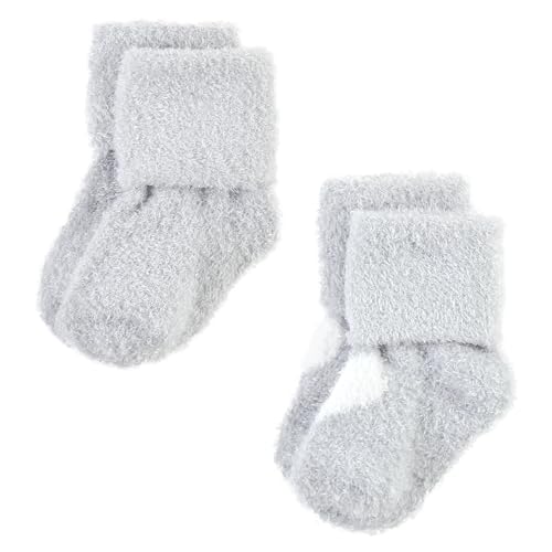 Image of Hudson Baby Baby 8-pack Cotton Rich Newborn and Terry Socks