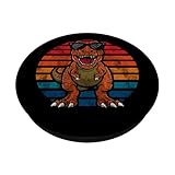 Zoom IMG-1 dinosaur with sunglasses vintage popsockets Zoom IMG-1 dinosaur with sunglasses vintage popsockets