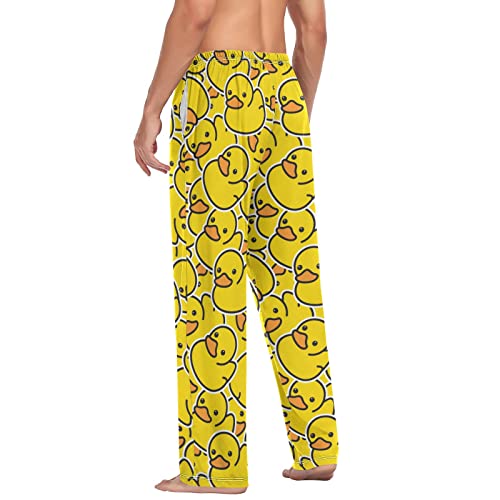 Ollabaky Men's Pajama Pants Pjs Bottoms with Pockets Sleep Lounge Pants for Men 5