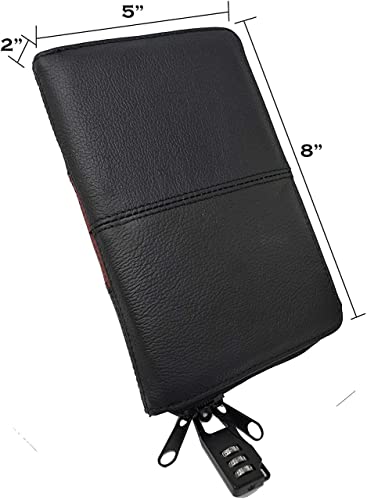 Garrison Grip Quality Leather Locking Day Planner Gun Case For Subcompact Guns. 3 Digit Lock Included. (Gtsn-Dp) Bk #TOP5