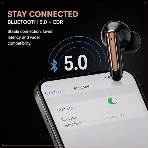 Image of Ear Buds Wireless, Earbuds, Bluetooth Earphones Wireless 5.4v, 50H Playtime