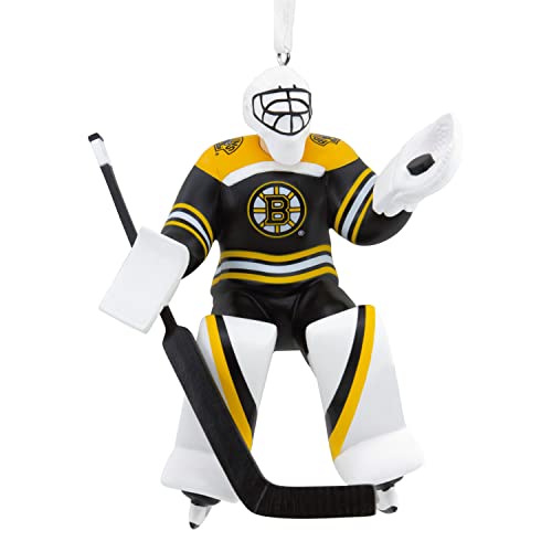 Hallmark NHL Boston Bruins Goalie Christmas Ornament (0001OSL1743)