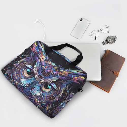 Maletín para portátil ALAZA Owl Cyberpunk 13-15.6 pulg miniatura 7