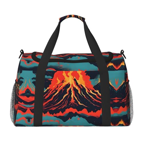 Sac de sport noir volcan pour éviter les frais de bagage cabine