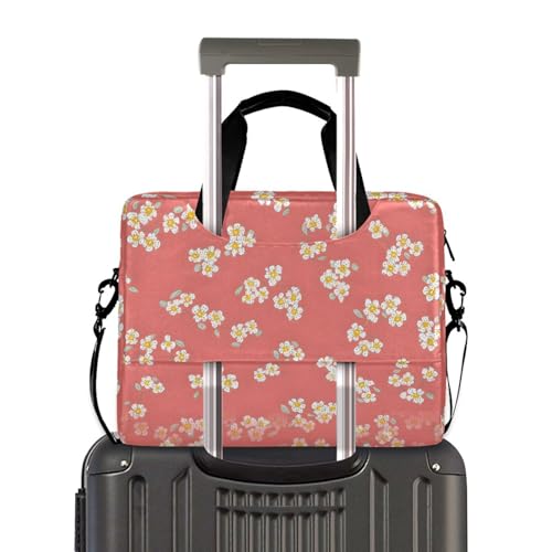 Maletín ALAZA con estampado floral, 15.7 in miniatura 4