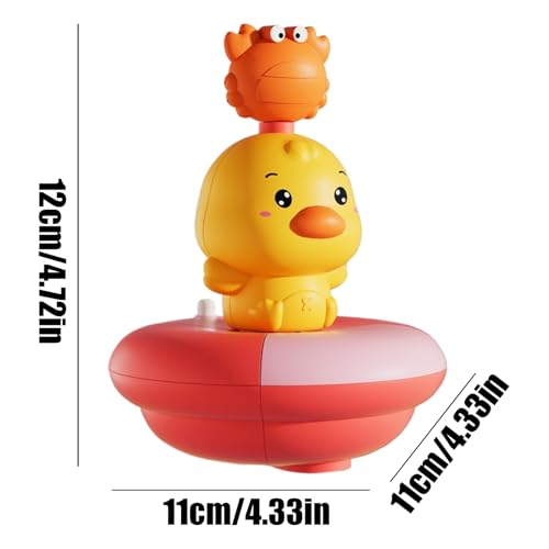 Canard électrique interactif de bain à pulvérisation d'eau cadeau enfant - 5