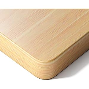 MAIDeSITe Tischplatte 160x80 cm Schreibtischplatte 25 mm stark - DIY Stabile Bürotischplatte – Perfekt für höhenverstellbare Schreibtische 160 x 80 cm Eiche