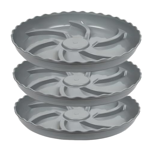 Prettyia Plant Saucer Plant Pot Tray and Plant drip Tray Plant Pot Saucers