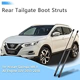 Koaudb 2Pcs Boot Struts for Qashqai MK II All Engine SUV 2013-2018 Rear Tailgate Boot Gas Struts Lift Support System Gas Strut Heavy Duty Car Gas Struts Rear Tailgate Boot Replace #904504EA1A - Image 2