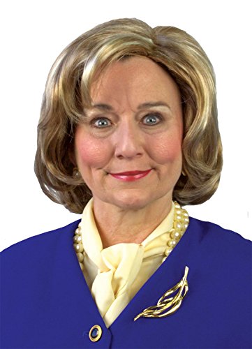Seasonal Visions Womens Hillary Clinton Presidential Candidate Wig Mixed Blonde